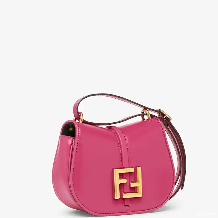 Affordable HOT Fendi In Bag Rose Leather Mini Calf C'mon 0607